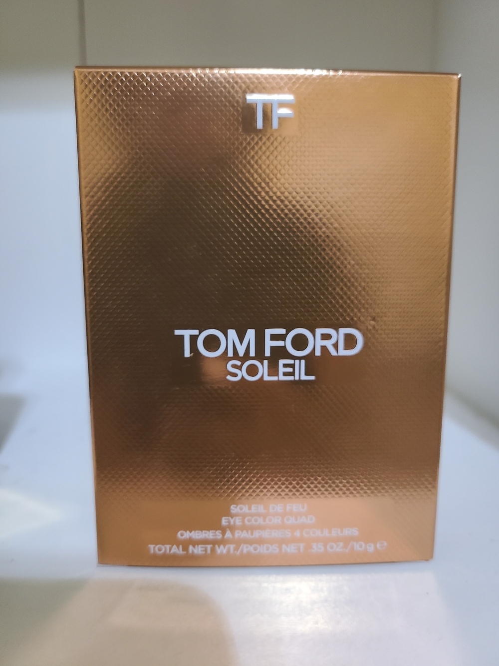 Tom Ford Soleil Eye Color Quad - Gold-Copper Metallic Box